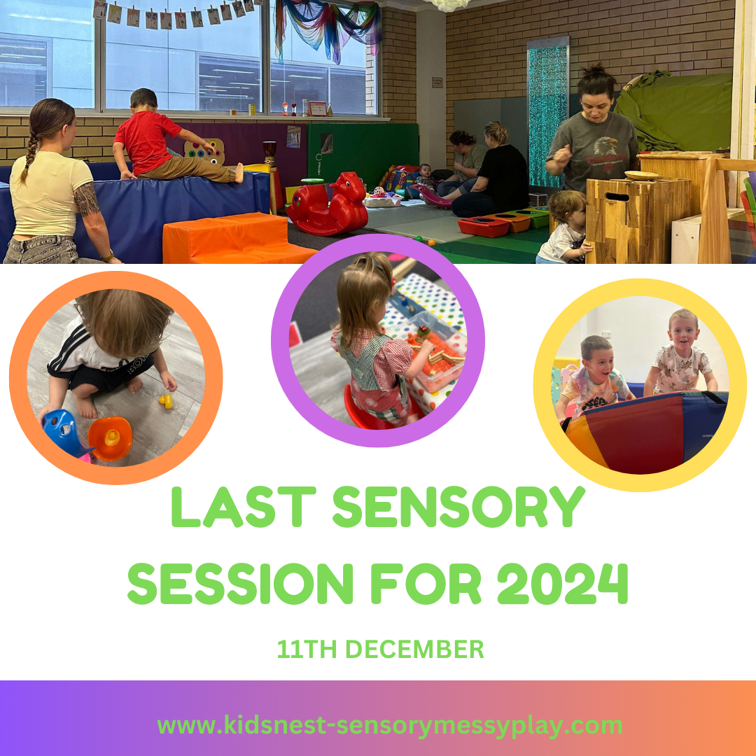 Last sensory session for 2024!