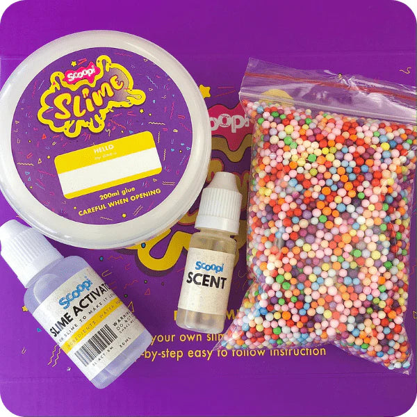 DIY crunchy slime kit